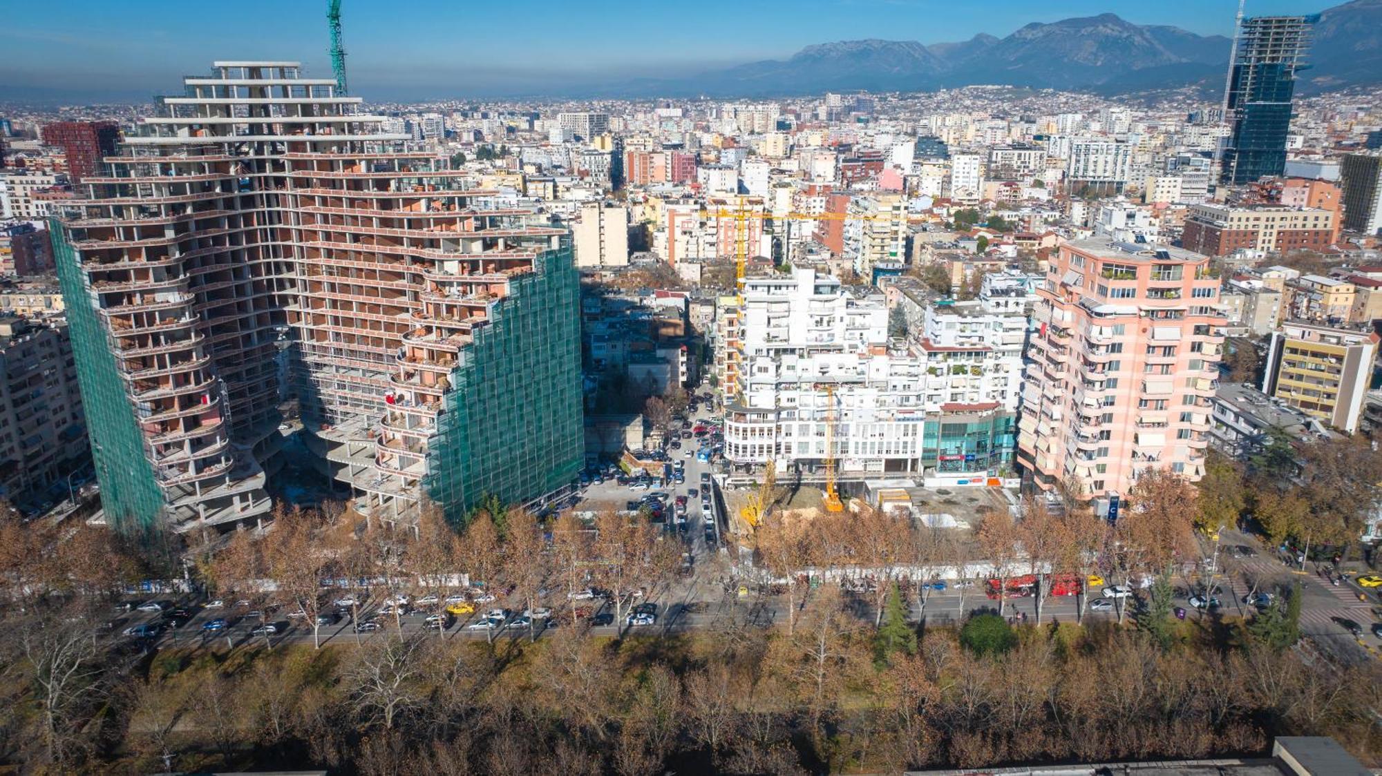 Hotel Aria Тирана Экстерьер фото