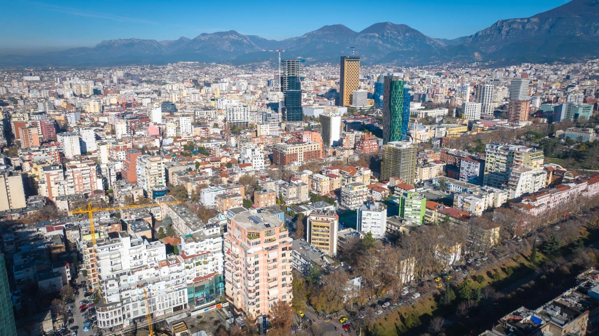 Hotel Aria Тирана Экстерьер фото
