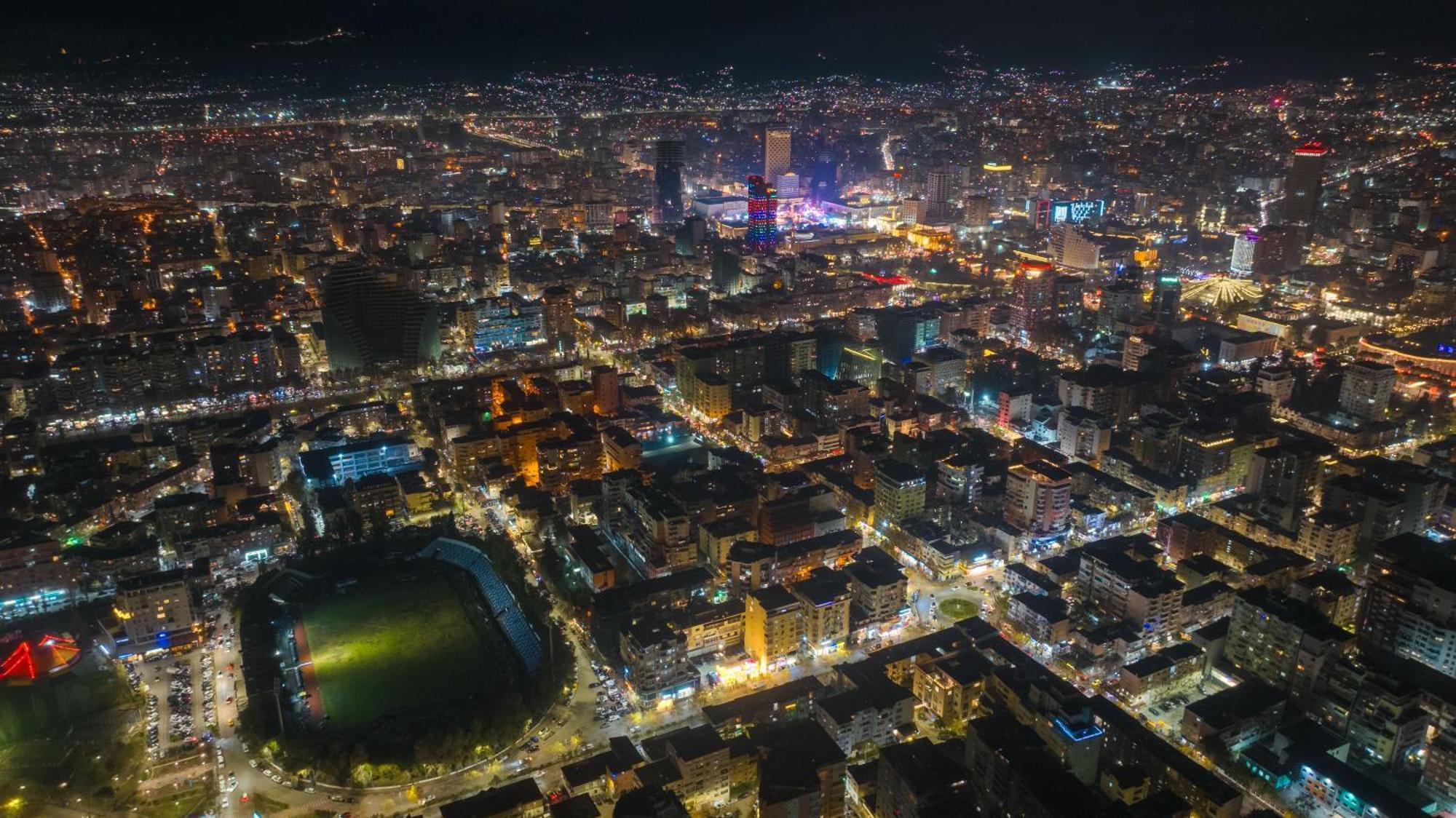 Hotel Aria Тирана Экстерьер фото